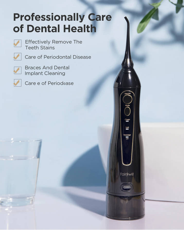 Hidrolimpiador Dental Portátil Premium™