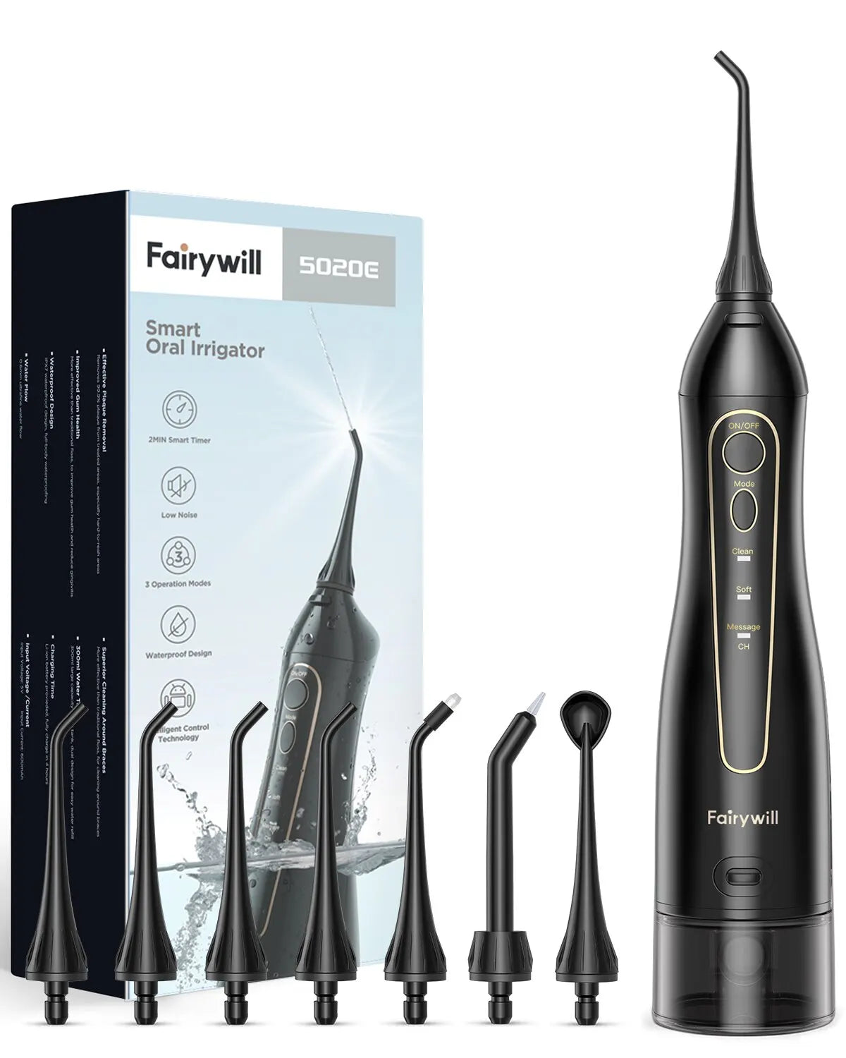 Hidrolimpiador Dental Portátil Premium™
